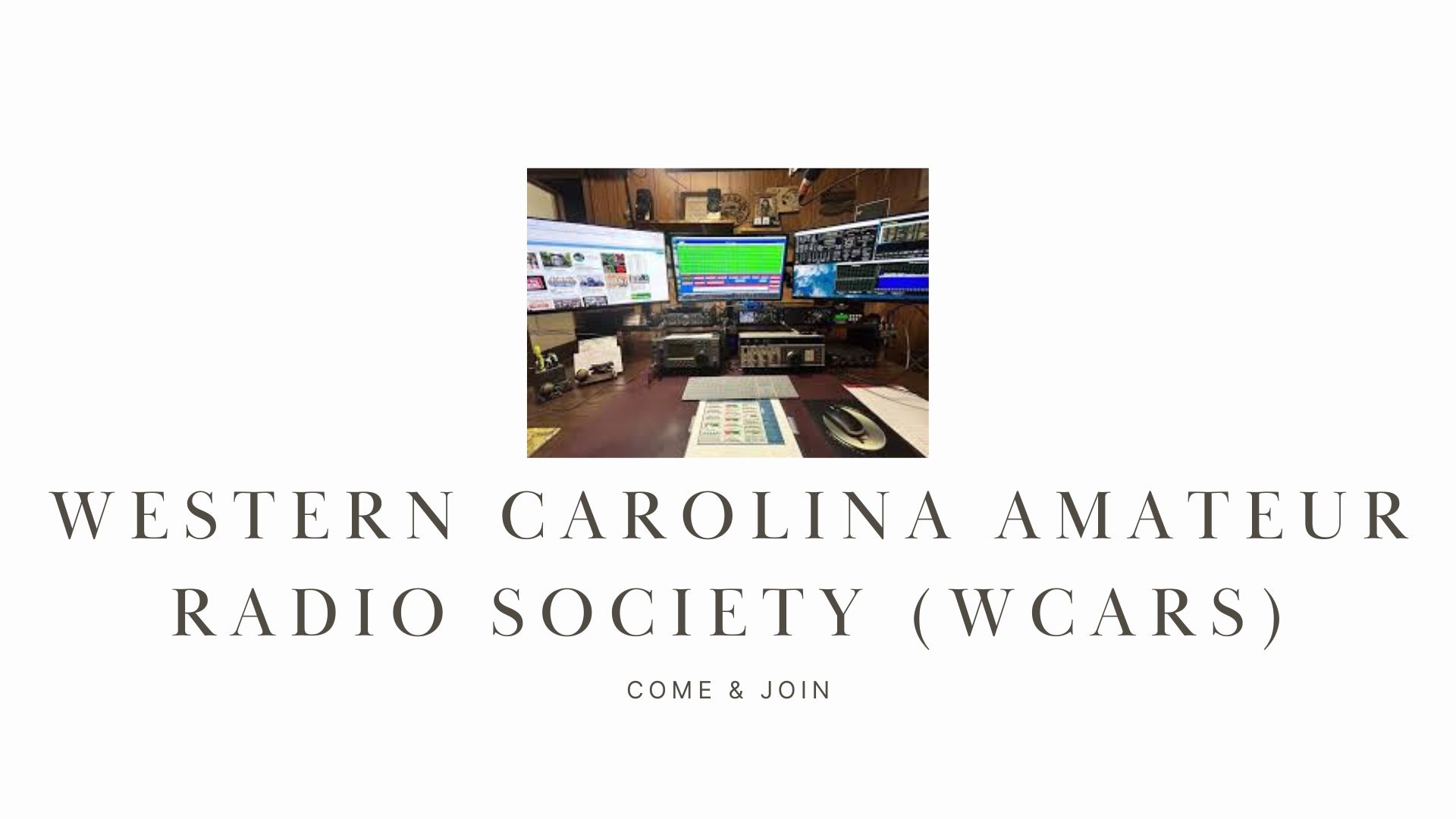 Western Carolina Amateur Radio Society (WCARS)