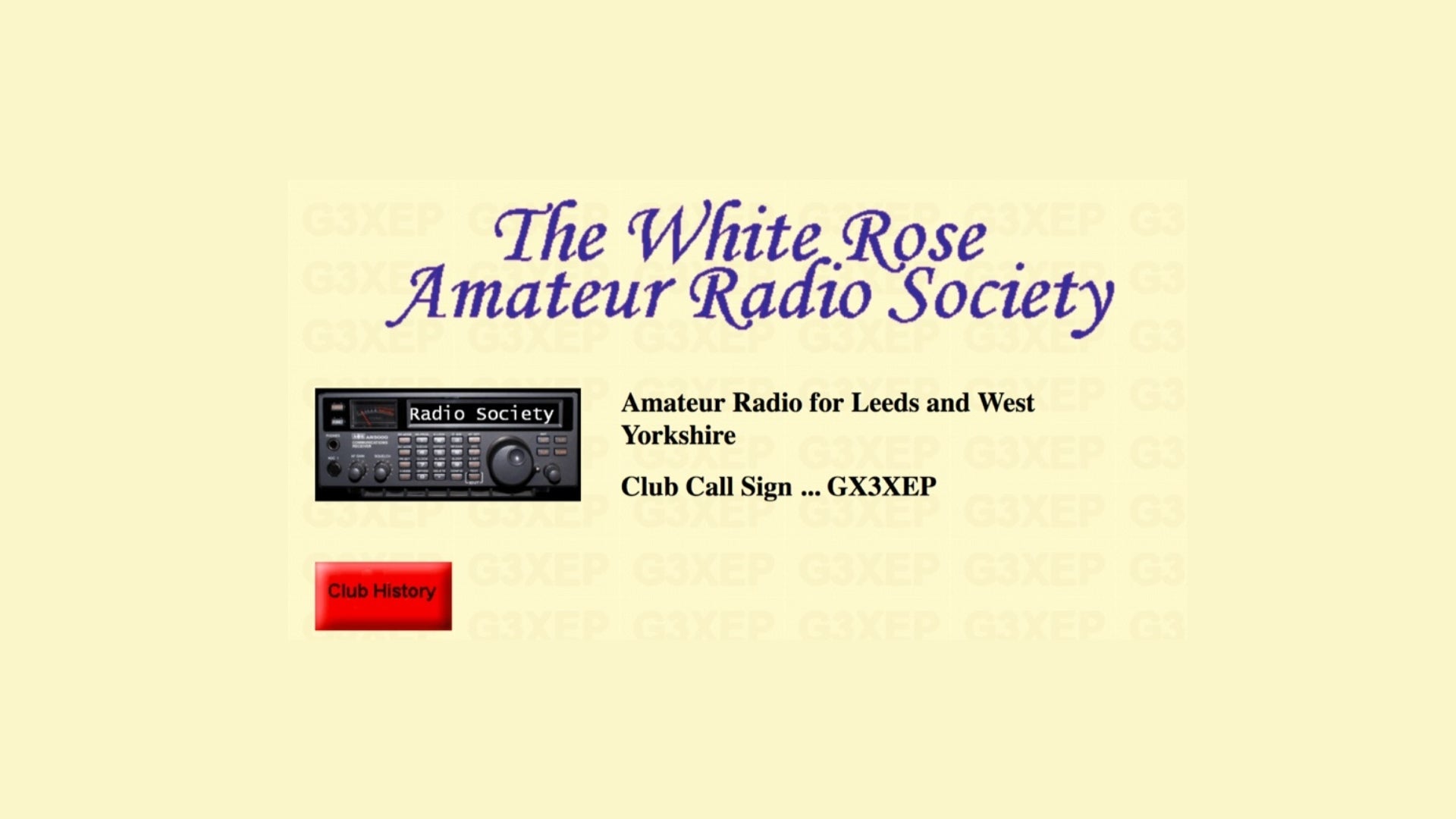 White Rose Amateur Radio Society (G3XEP)