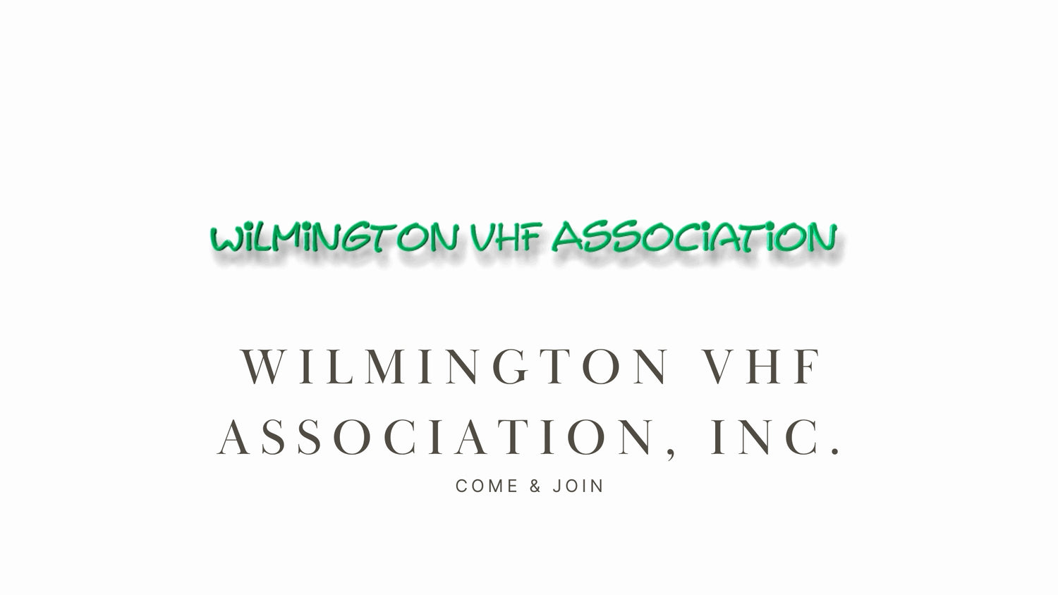 Wilmington VHF Association, Inc.