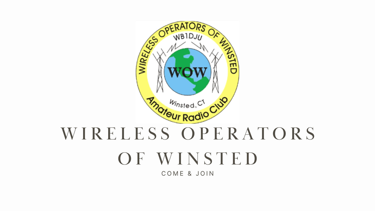 Spotlight on the Wireless Operators of Winsted: A Club Dedicated to Public Service and General Interest