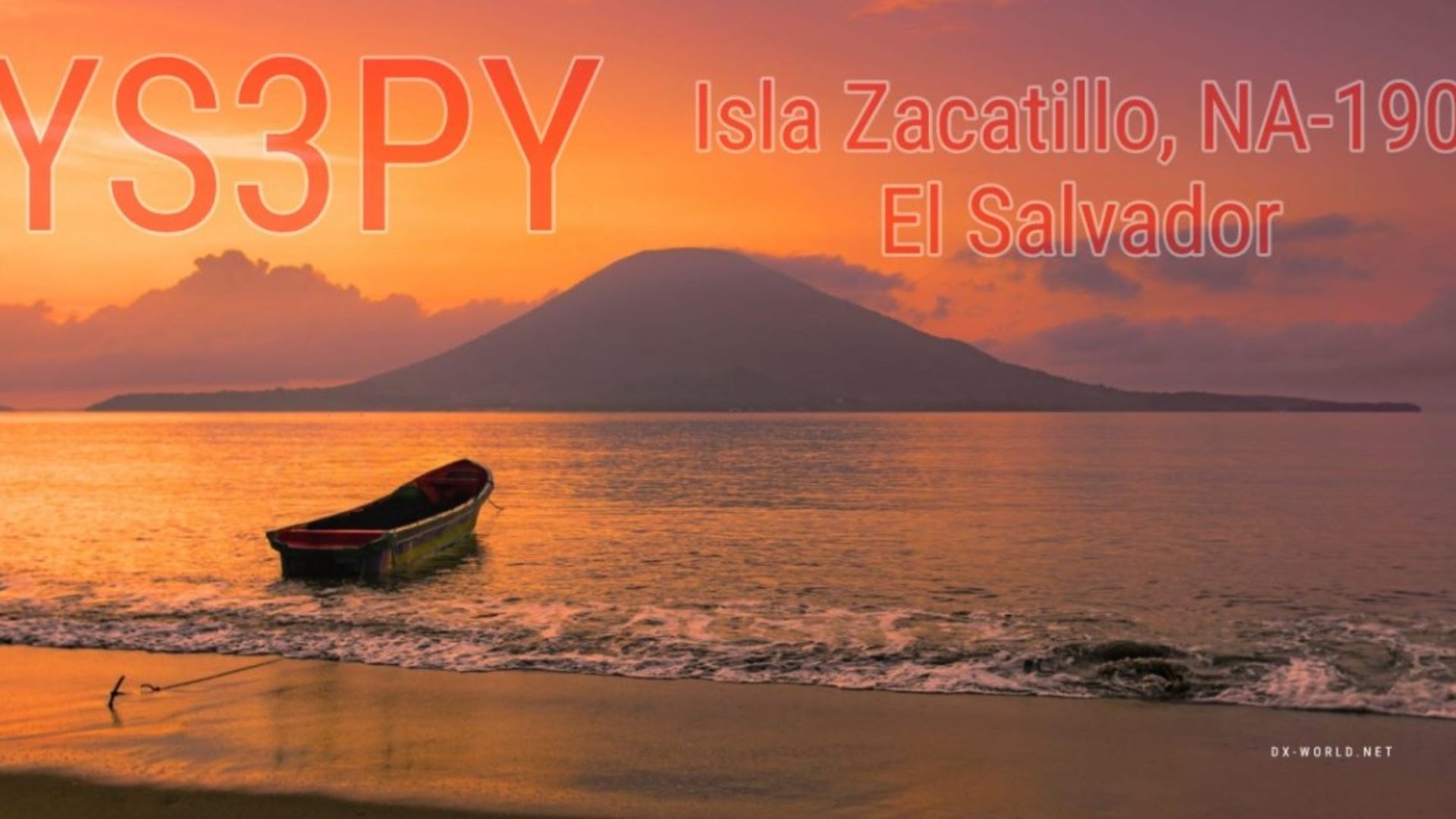 YS3PY – Isla Zacatillo, NA-190 (El Salvador)