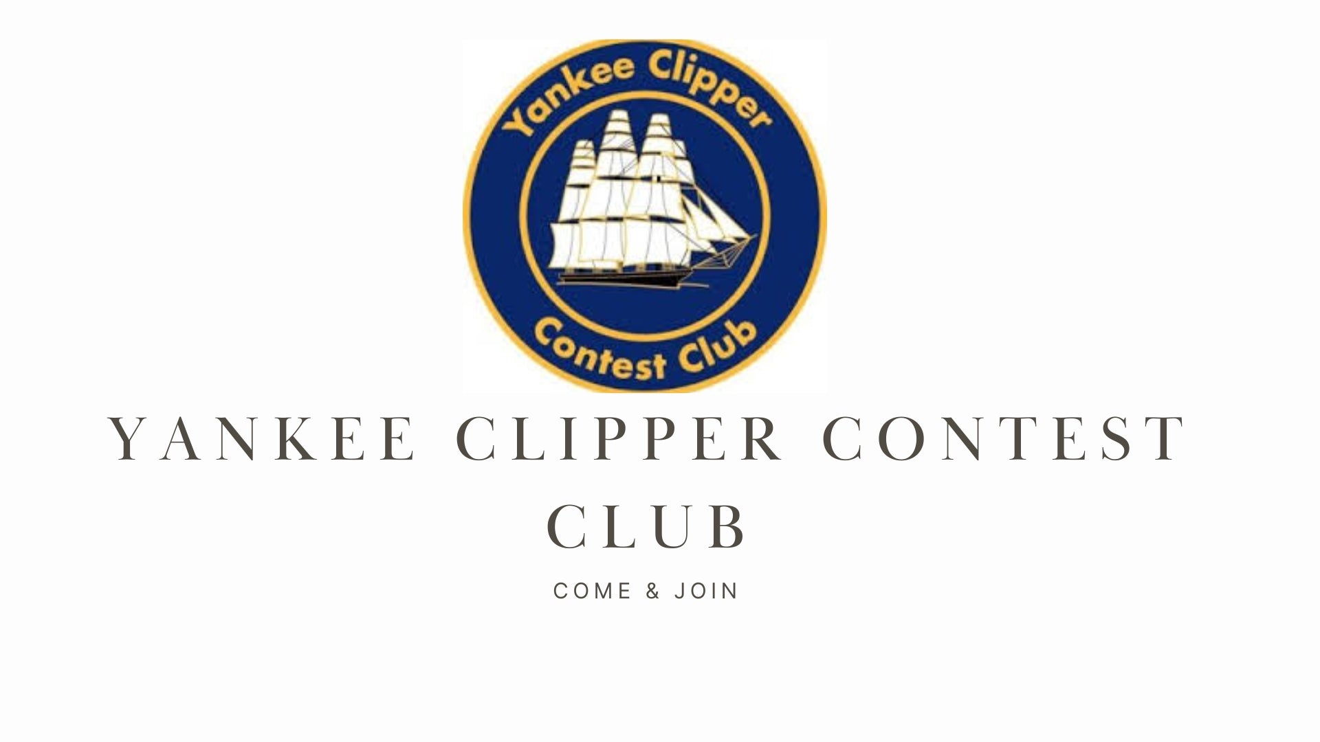 Hone Your Skills and Compete with the Yankee Clipper Contest Club (YCCC)!