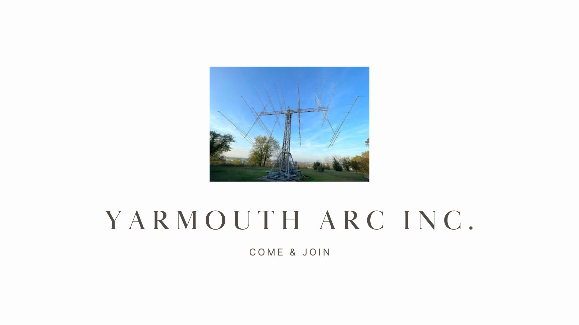 Explore the World of Ham Radio with Yarmouth ARC Inc.!