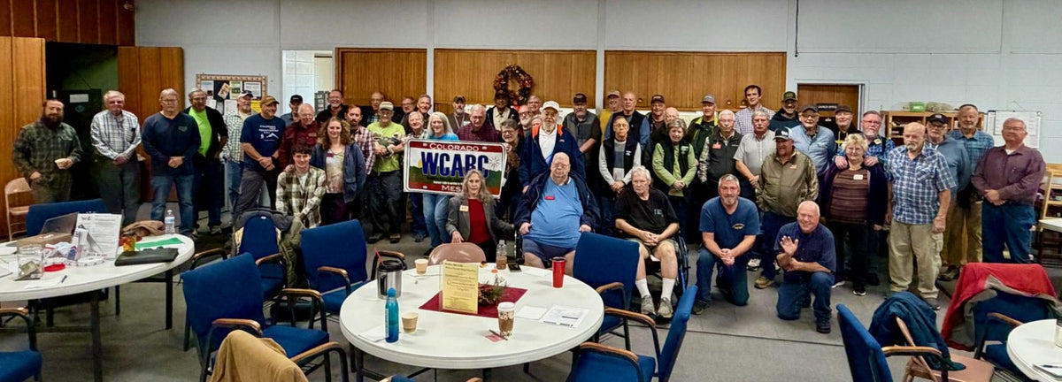 Western Colorado Amateur Radio Club members; club website image, not a 2026 hamfest photograph