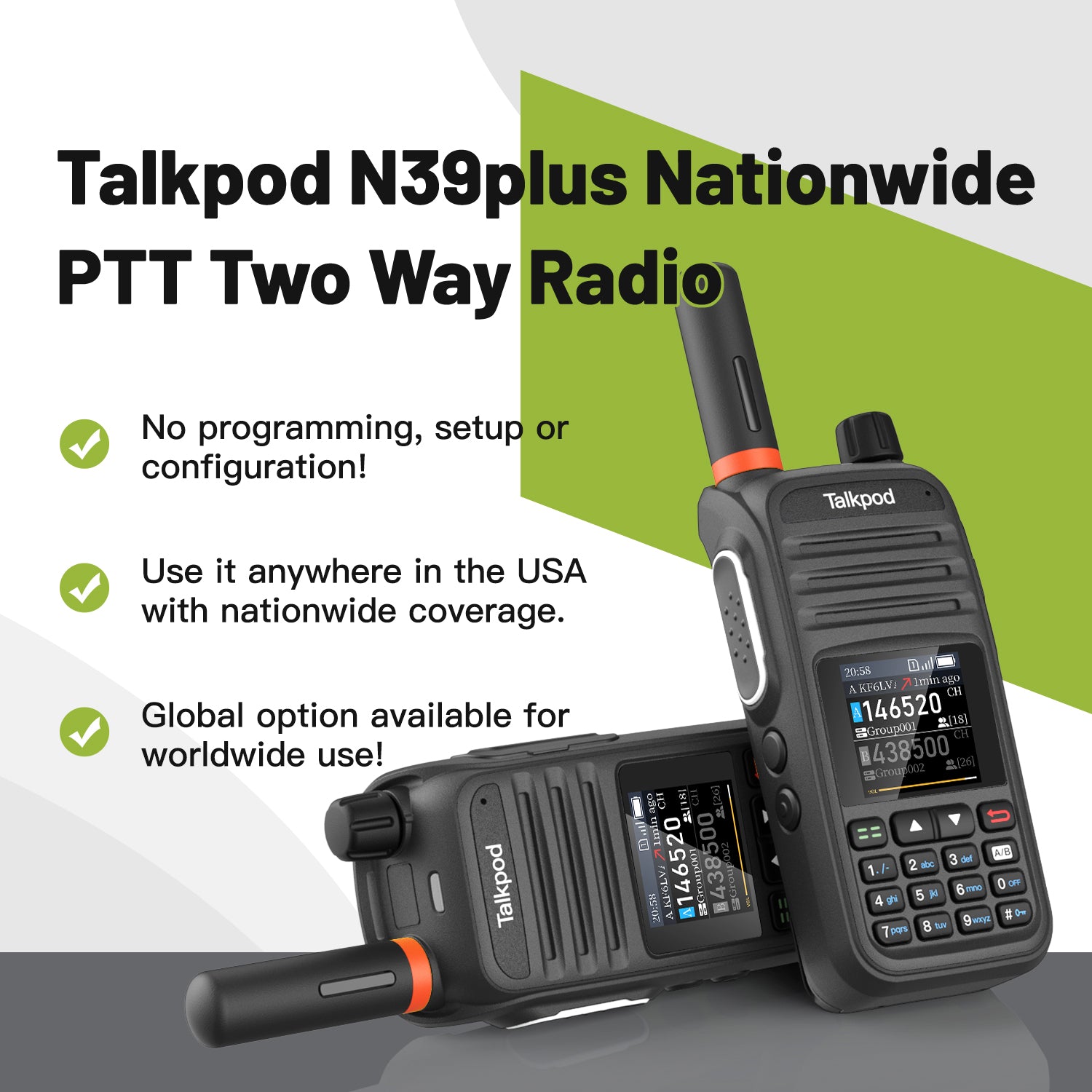 Talkpod® N39plus Nationwide Virtual HAM Radio