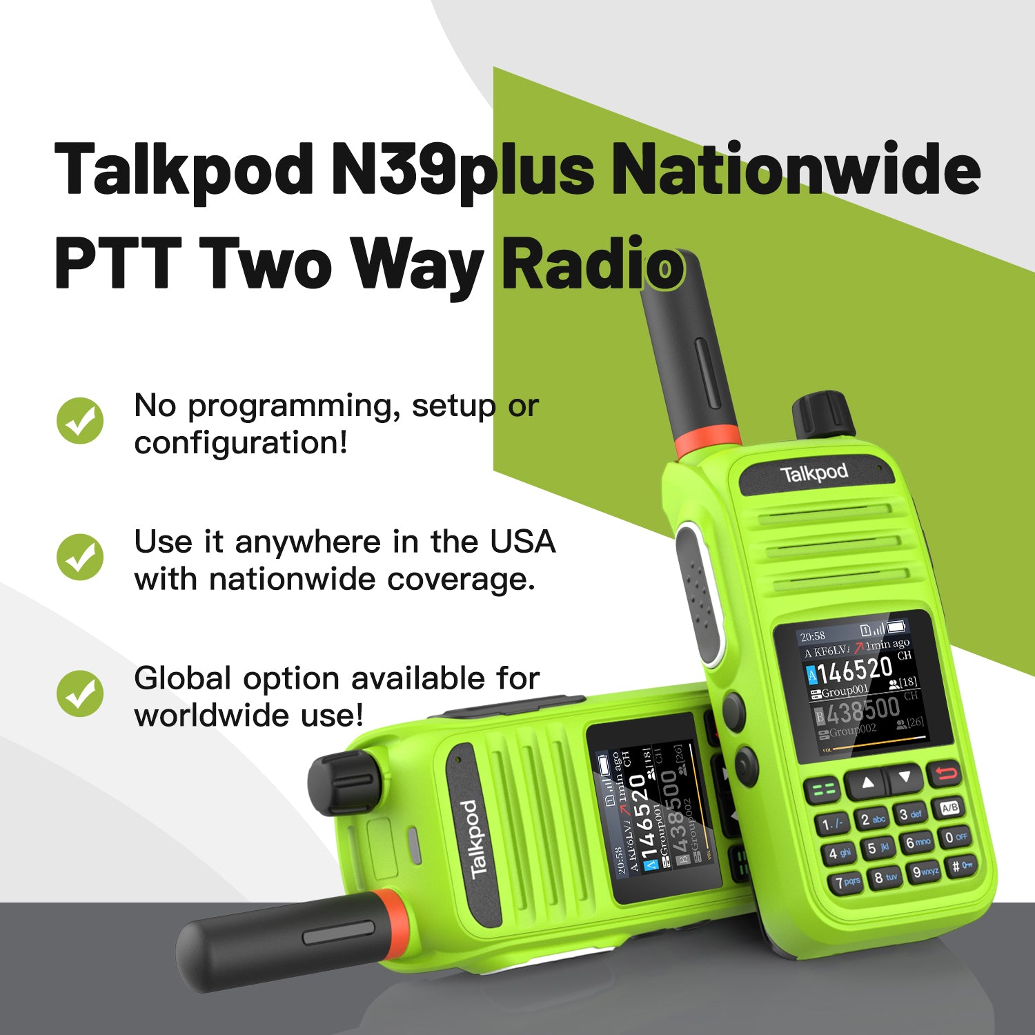 Talkpod® N39plus Nationwide Virtual HAM Radio