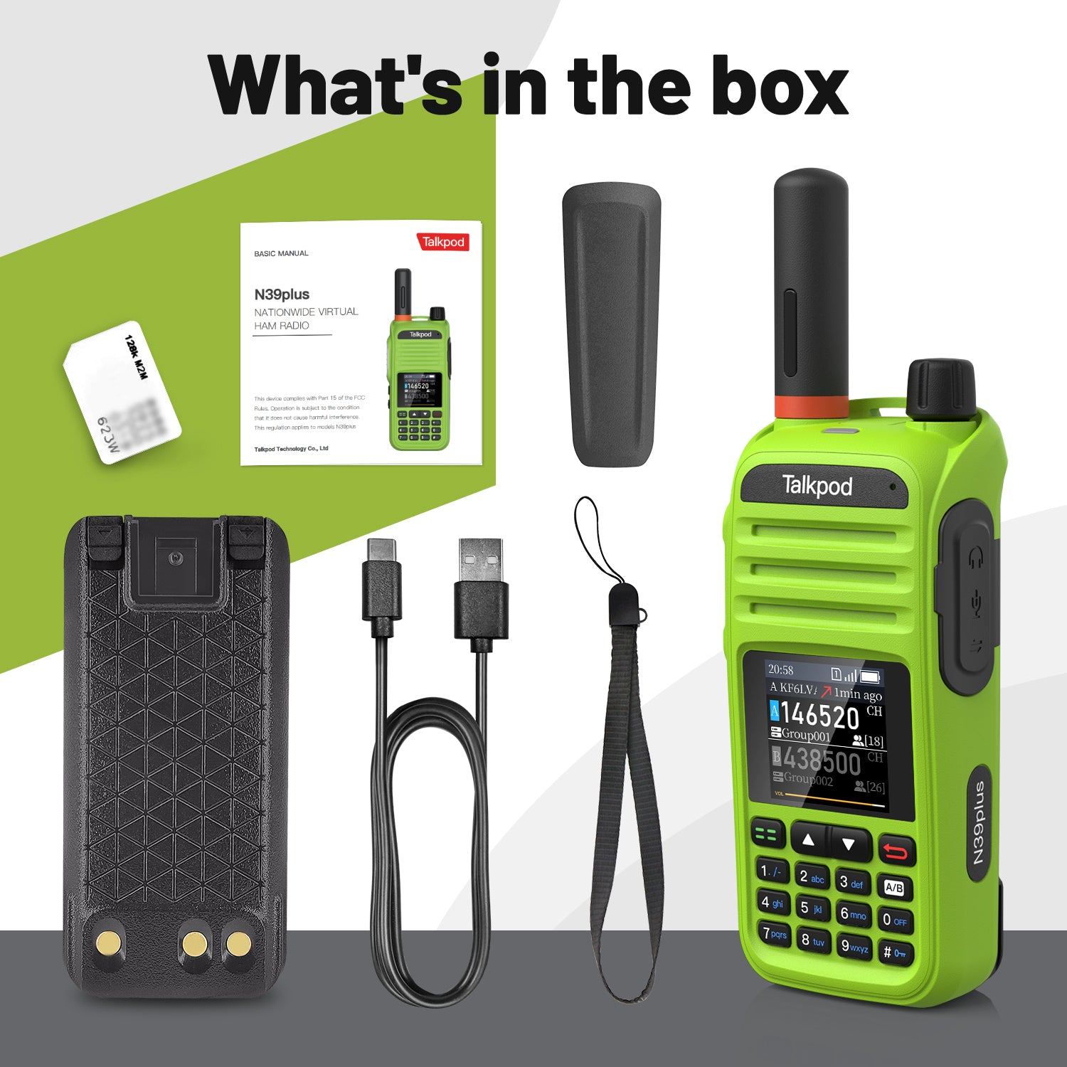 Talkpod® N39plus Nationwide Virtual HAM Radio